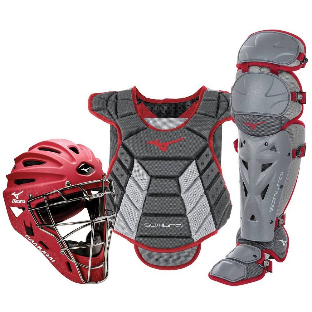 Catchers Gear Mizuno Samurai Boxed (14-15") Donna - Grigie - 28504-KNJQ